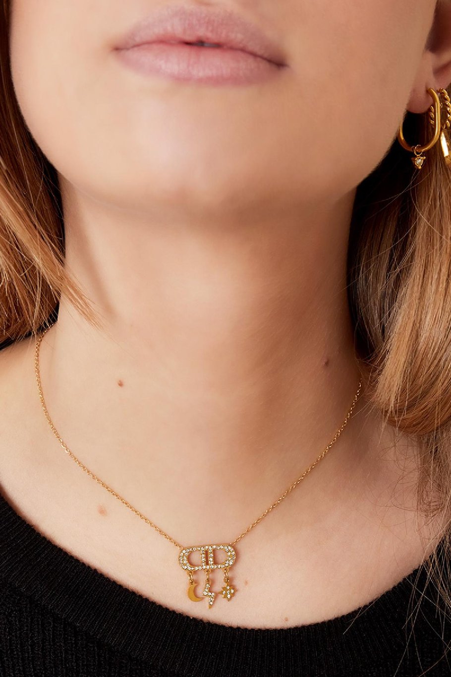 Collar Buena Vida Cuelga Color dorado Acero inoxidable h5Imagen3